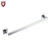 Fábrica de China Accesorios de baño de acero inoxidable montados en la pared Toallero cromado Barra de toalla individual