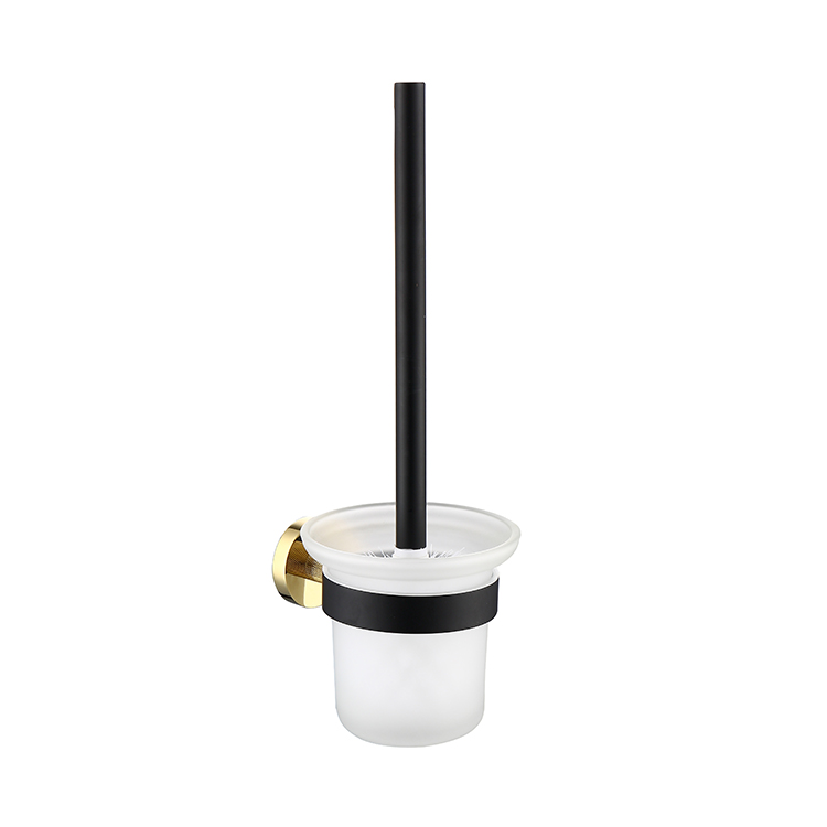 Hotel Home Accesorios de baño de pared de latón de alta calidad Juego de limpieza de portaescobillas de baño