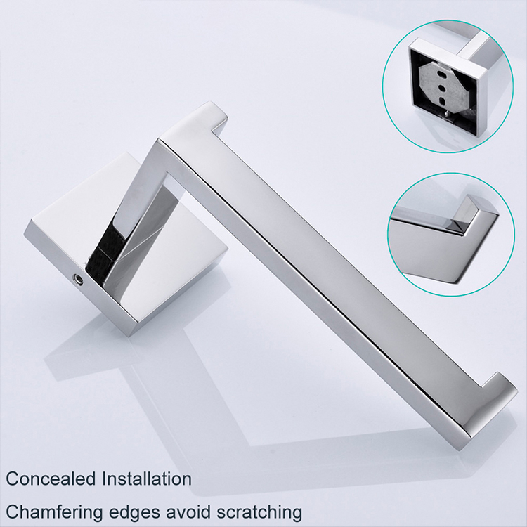 Proveedor de Kaiping Accesorios de baño para el hogar Portarrollos de papel cromado montado en la pared