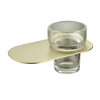 Proveedor de China, acero inoxidable dorado cepillado, 5, cinco piezas, baño, baño, accesorios de baño, conjunto