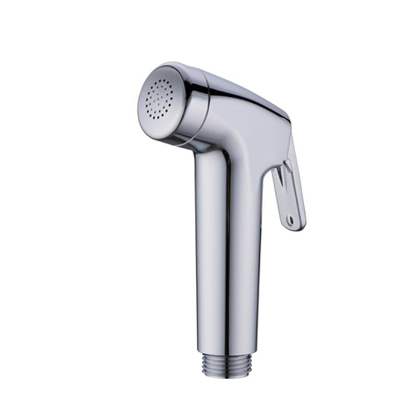 Rociador de pañales cromado 2021 Shattaf, rociador de bidé para baño, rociador de bidé para inodoro de mano