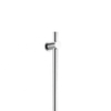Fabricante de China, accesorios de baño, barra deslizante de latón, barra deslizante de soporte de ducha redonda