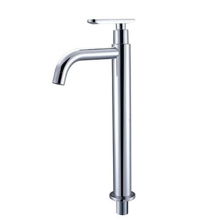 2021 nuevo diseño de una sola palanca de un agujero de latón para lavabo grifo frío para lavabo de baño